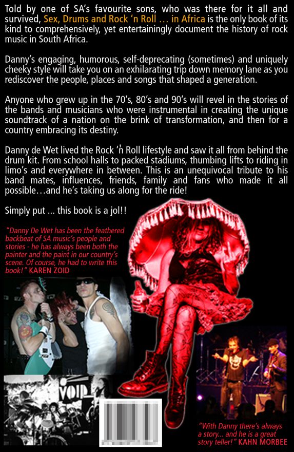 SEX, DRUMS and ROCK ‘n ROLL… in Africa - Back Cover
